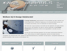Tablet Screenshot of dataherstel.nl